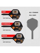 Darts integrált tollszár Target K-Flex Game Over, No2 toll és rövid szár