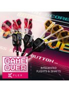 Darts integrált tollszár Target K-Flex Game Over, No2 toll és közepes szár