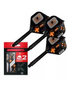 Darts integrált tollszár Target K-Flex Game Over, No2 toll és hosszú szár