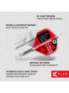 Darts integrált tollszár Target K-Flex Press Start, No2 toll és közepes szár