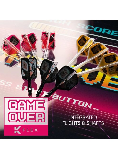 Darts integrált tollszár Target K-Flex You Win, No6 toll és közepes szár