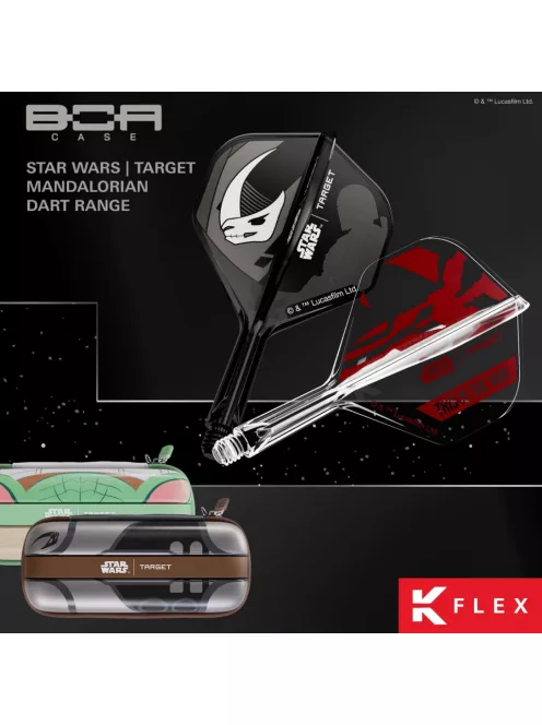 Toll és szár egyben  dupla csomag STAR WARS II TARGET K-Flex Mandalorian  No2 toll és közepes szár 