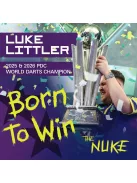 DARTS TOLL ÉS SZÁR EGYBEN TARGET K-FLEX Luke Littler Born To Win, NO2 TOLL ÉS RÖVID SZÁR
