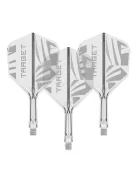 Darts toll és szár egyben TARGET K-Flex átlátszó No6 toll és rövid szár 2026