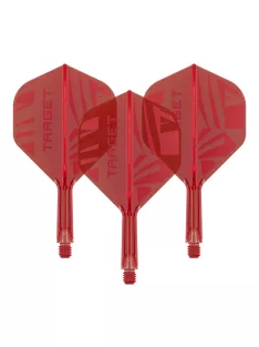   Darts toll és szár egyben, Target K-Flex piros No2 toll és hosszú szár 2026