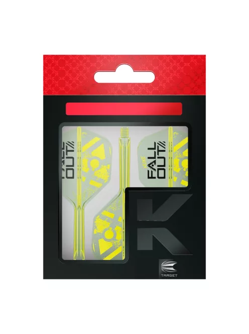 Darts toll és szár egyben, Target K-Flex Luke Littler Fallout No6 toll és közepes szár