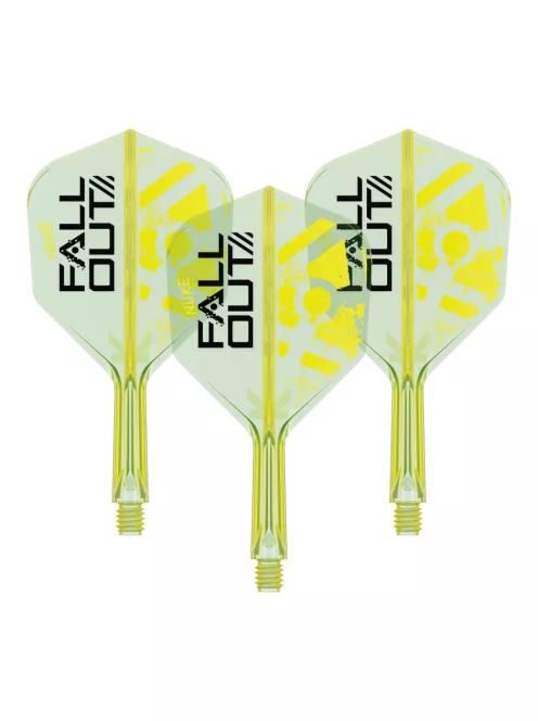 Darts toll és szár egyben, Target K-Flex Luke Littler Fallout No6 toll és hosszú szár