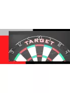 Complete dart package ARC, Target, board, cabinet, lighting, 2 sets of arrows