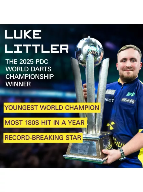 Target Luke Littler World Champion 2025 Target Tor spec. tábla és falvédő szett