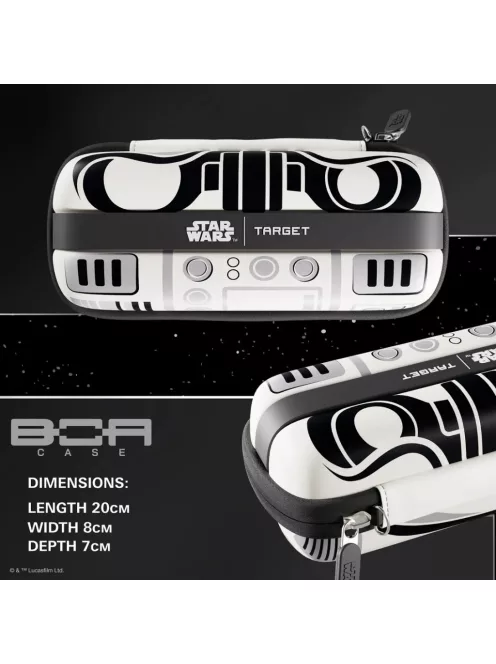darts tok STAR WARS TARGET Storm Trooper BOA két szett tárolására