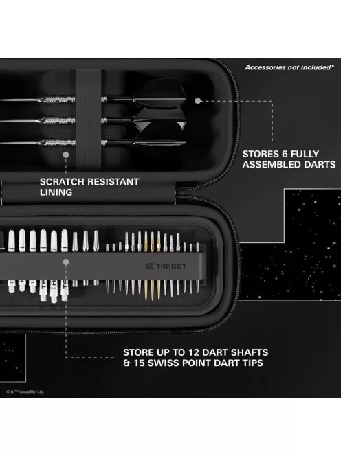 darts tok STAR WARS TARGET Storm Trooper BOA két szett tárolására