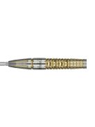 darts nyíl steel TARGET BLACK MARQUE WARRIOR Lee Tae Kyung Model SWISS POINT 23g, 90% gravírozott