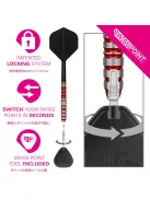 darts szett steel Target Japan SP Black Marque Spinel, 23g 90%
