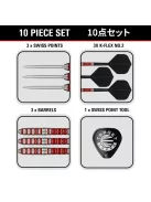 darts szett steel Target Japan SP Black Marque Spinel, 24g 90%