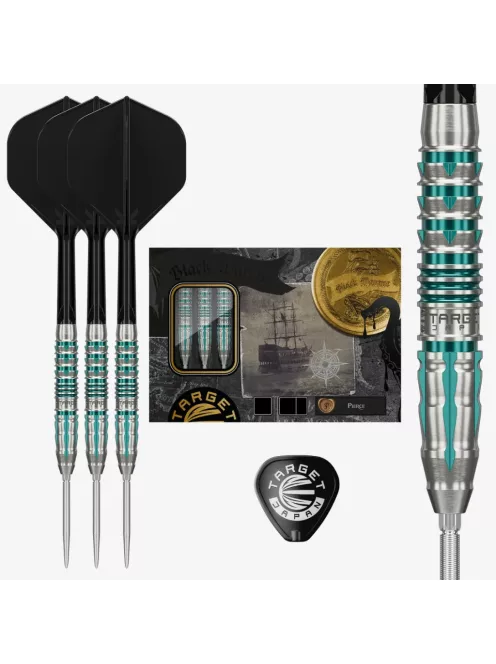 darts szett steel Target Japan SP Black Marque Pierce, 22g 90%
