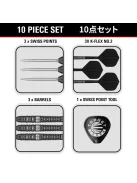 darts szett steel Target Japan SP Black Marque Eclipse, 25g 90%