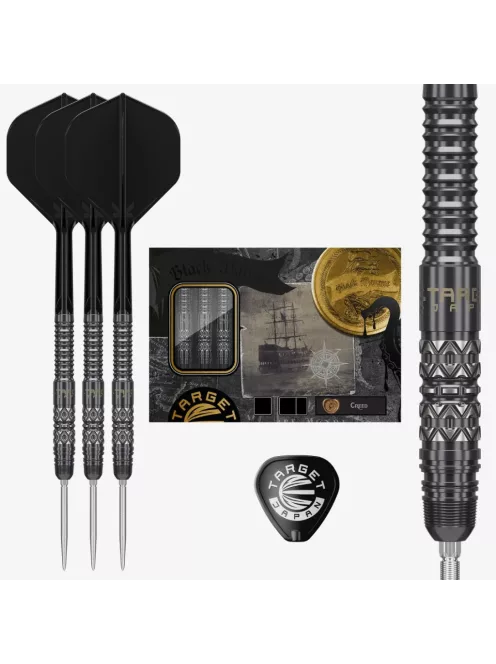 darts szett steel Target Japan SP Black Marque Creed, 25g 90%