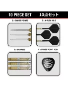 darts szett steel Target Japan SP Black Marque Enzo, 22g 90%
