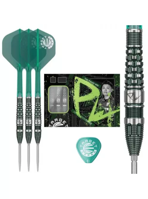 darts szett steel Target Japan SP Prime Series Tan Phuay Wei PW G3, 25g 90% 