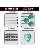 darts szett steel Target Japan SP Prime Series Tan Phuay Wei PW G3, 25g 90% 