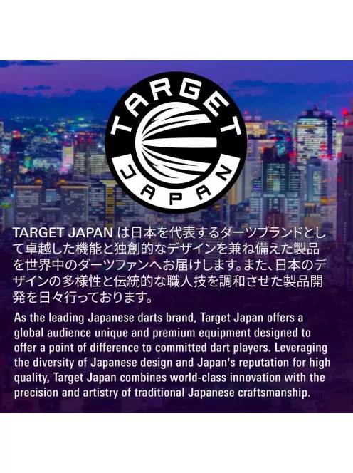 darts szett steel Target Japan SP Prime Series Zenith G2.5, 24g, 90%