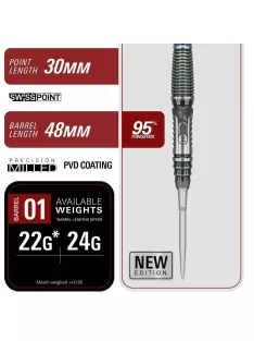   darts szett steel Target Japan SP The Rising Sun G10.5, 22g, 95%