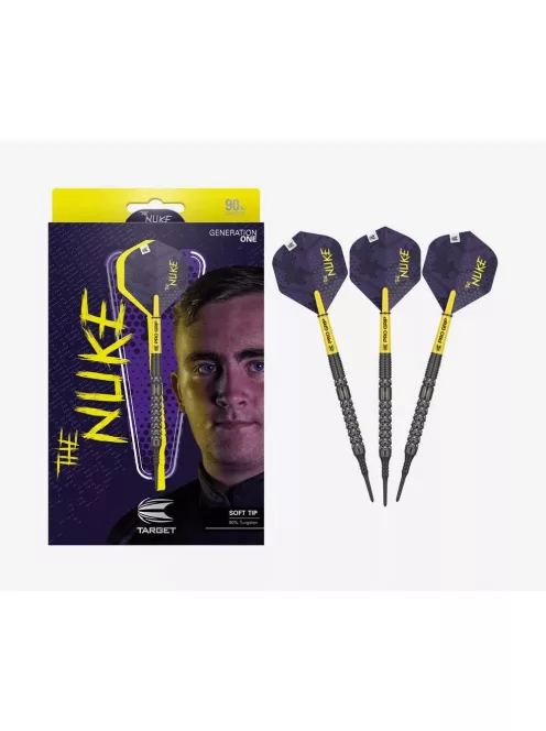 DART SZETT SOFT TARGET LUKE LITTLER GEN1 19G, 90% WOLFRAM