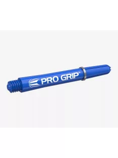   DART SZÁR RÖVID TARGET PRO GRIP, KÉK 34MM - 9 DARABOS CSOMAG