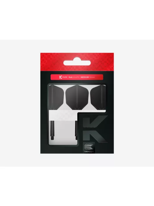 DARTS DARTS PEN AND STEM IN ONE TARGET K-FLEX BLACK, NO6 PEN AND LONG STEM