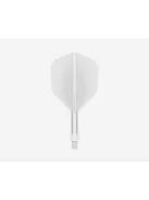 DARTS TOLL ÉS SZÁR EGYBEN TARGET K-FLEX FEHÉR, NO6 TOLL ÉS RÖVID SZÁR