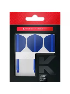   DARTS TOLL ÉS SZÁR EGYBEN TARGET K-FLEX KÉK, NO6 TOLL ÉS KÖZEPES SZÁR