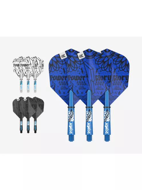 DARTS TOLL+SZÁR TARGET POWER INK, RÖVID SZÁRRAL