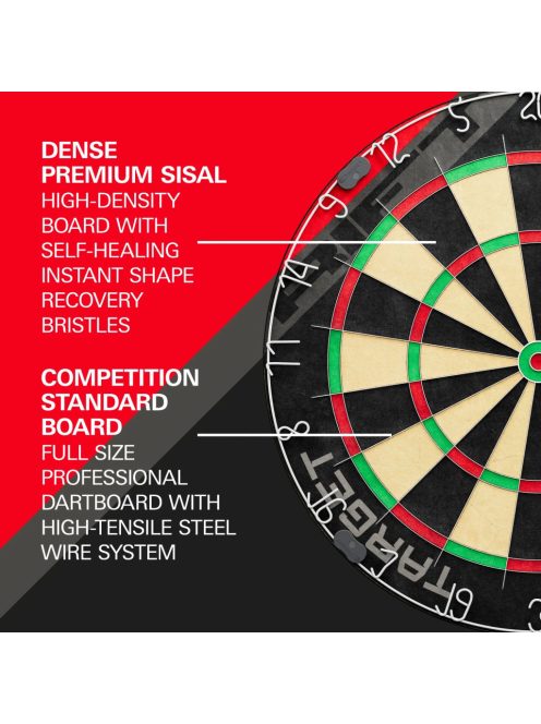 Target Rift  dart csomag (sisal tábla, 2*3 db 17gr steel nyíl)