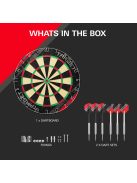 Target Rift  dart csomag (sisal tábla, 2*3 db 17gr steel nyíl)