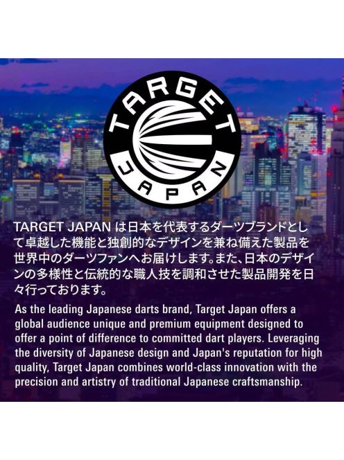 darts szett steel TARGET JAPAN SP Beau Greaves 23gr, 90%