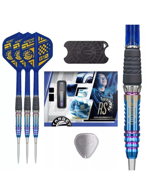 darts szett steel TARGET JAPAN SP Rising Sun G10 25gr, 95%