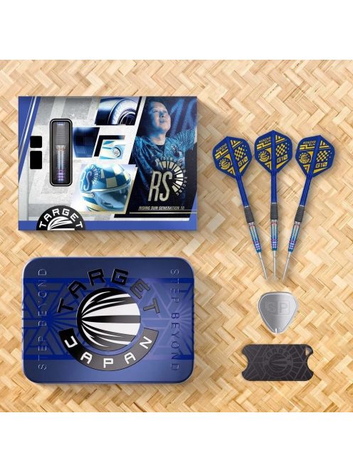 darts szett steel TARGET JAPAN SP Rising Sun G10 25gr, 95%