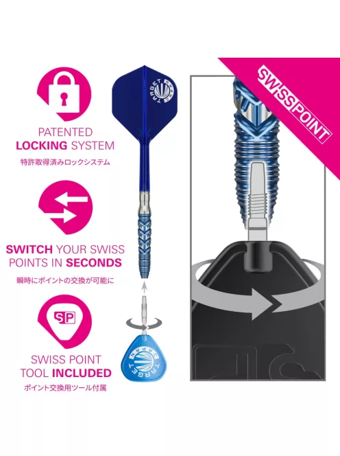 dart szett steel TARGET Japan Toru Suzuki Sereno G3 SP, 22gr, 90%