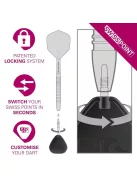 Darts fémhegy TARGET JAPAN SP Premium Swiss Point fekete, 40mm