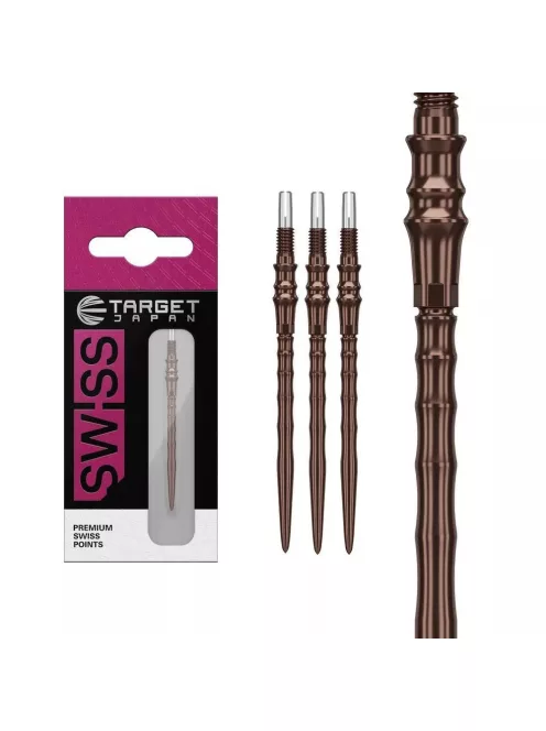 Darts fémhegy TARGET JAPAN SP Premium Swiss Point bézs, 30mm