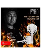 Darts toll és szár egyben Target Japan K-Flex Pyro fehér, rövid szár és  No2 toll 