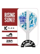 Darts toll és szár egyben Target Japan K-Flex Rising Sun G2, no2 toll és közepes szár
