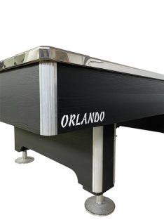   pool biliárd asztal Northstar Orlando 9', fekete (3 féle választható posztószínnel)