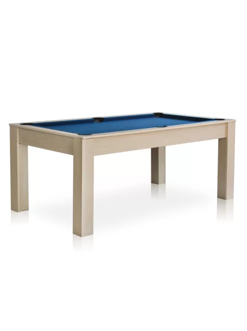 Northstar Pool biliárd asztal, WHITE SNOW, 7' méretben, étkező fedlappal