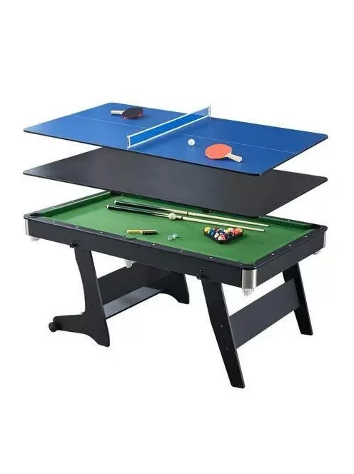 pool biliárd asztal csukható Northstar Striker 6'  (étkezőlap feltéttel, és ping-pong feltéttel)