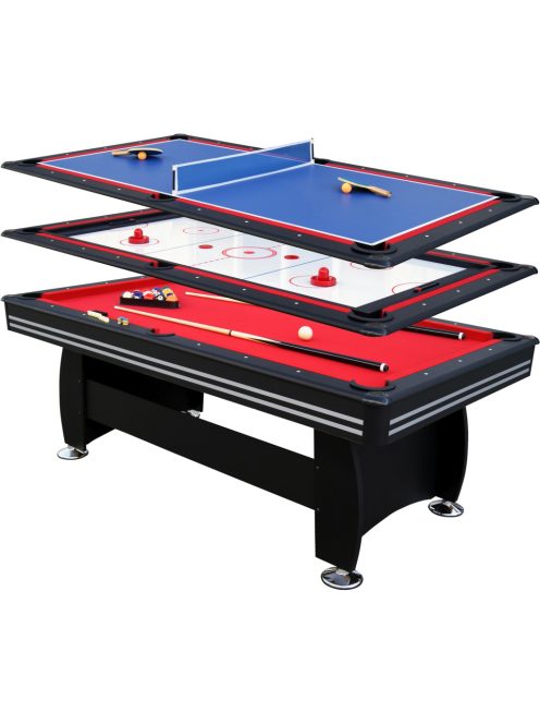pool biliárd asztal Northstar Trikala 7' léghoki és ping pong feltéttel