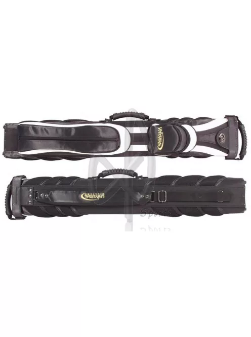 Cue Case Universal Billiard 2 + 5 (black and white)