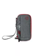 DARTS CASE HARROWS SMART CASE FOR STORAGE OF 1 SET, GREY-BLACK
