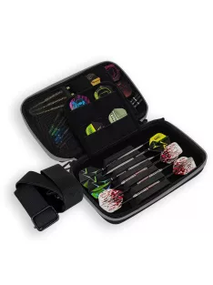   DARTS TOK HARROWS SMART CASE XL, 2 SZETT TÁROLÁSÁRA, FEKETE-SZÜRKE