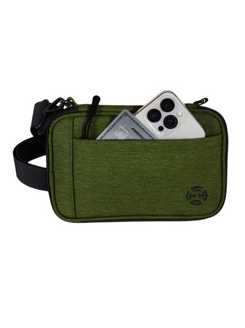 DARTS CASE HARROWS SMART CASE FOR STORAGE OF 2 SETS, GREEN BLACK